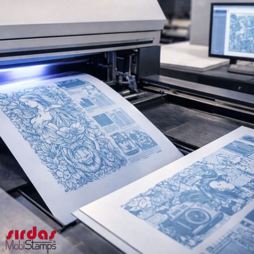 مراحل چاپ لیتوگرافی